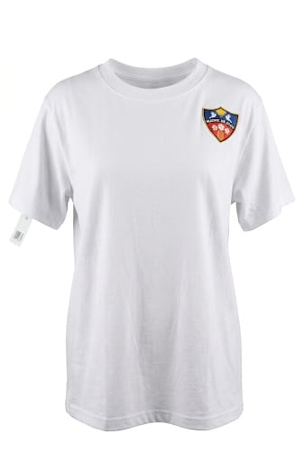 Camiseta logo estampado colegio madre de dios frutillar