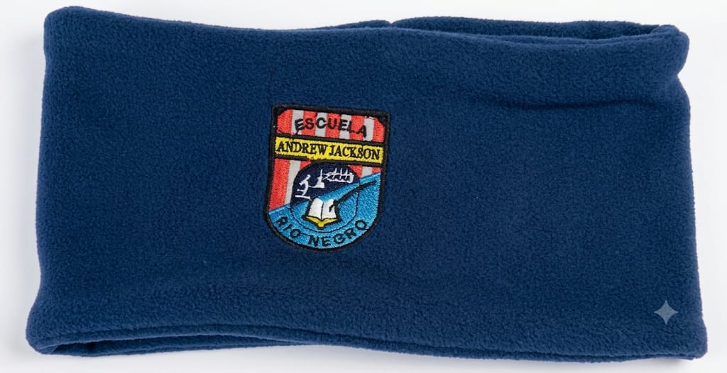 CUELLO POLAR BORDADO ESCUELA ANDREW JACKSON RIO NEGRO